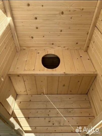 Дачный туалет с душем