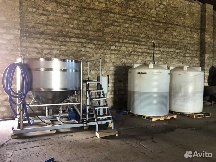 Растворный узел для удобрений