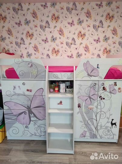 Кровать чердак 