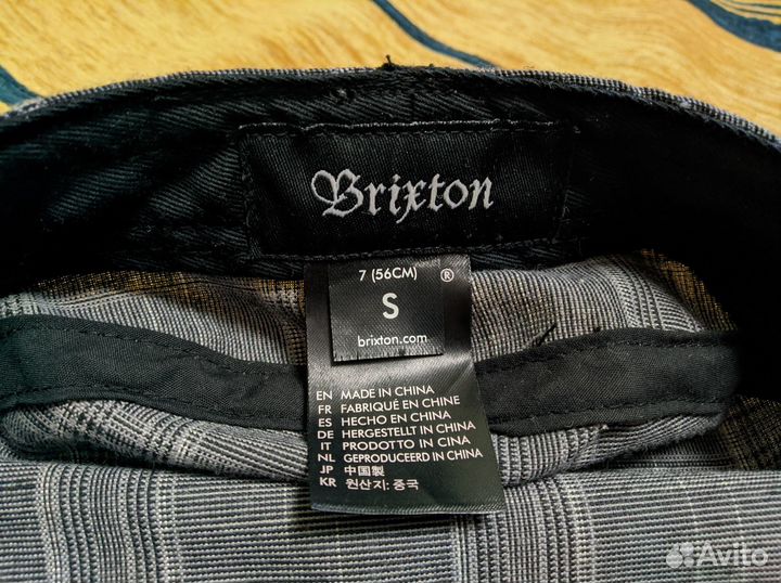 Кепка Brixton S(56см), M(58см)