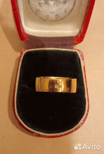 Золотое кольцо 583 с бриллиантами и хрусталём