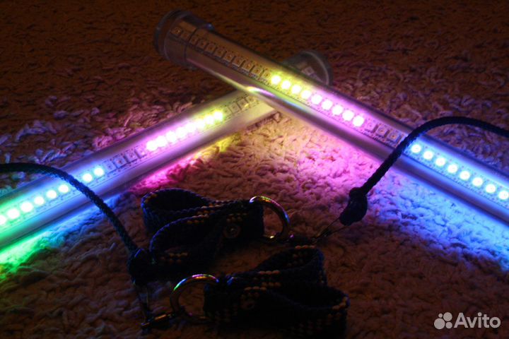 Пиксельные пои для светового шоу (Led poi) 36