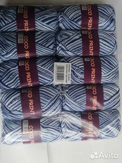 Пряжа д/ручного вязанияcoco print Vita Cotton