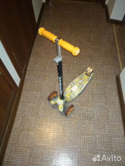 Самокат детский трёхколёсный