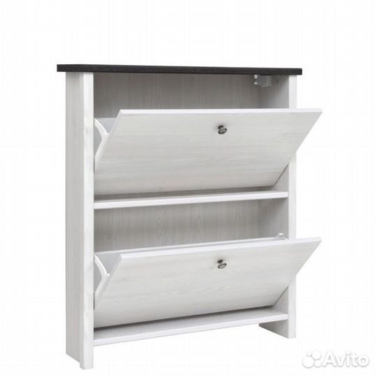 Тумба для обуви Порто SFB2B джанни,сосна ларико/дж