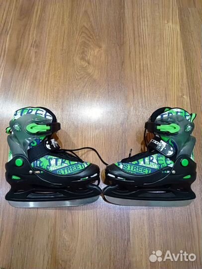 Коньки раздвижные р.30-33