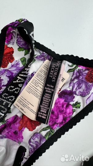 Трусики со стразами Victorias Secret S M
