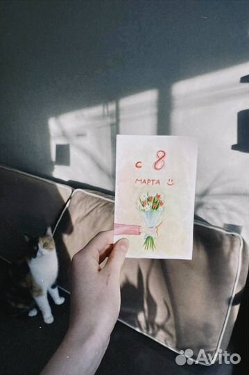 Открытки ручной работы 8 марта