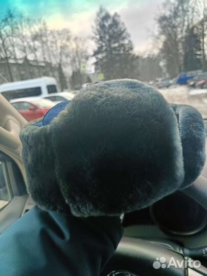 Шапка ушанка военная 58р