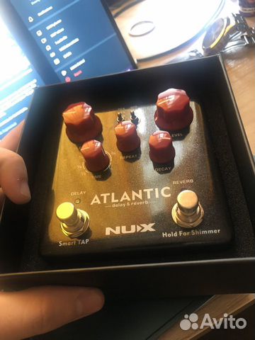 Гитарная педаль reverb/delay Antlantic Nux NDR-5 объявление продам