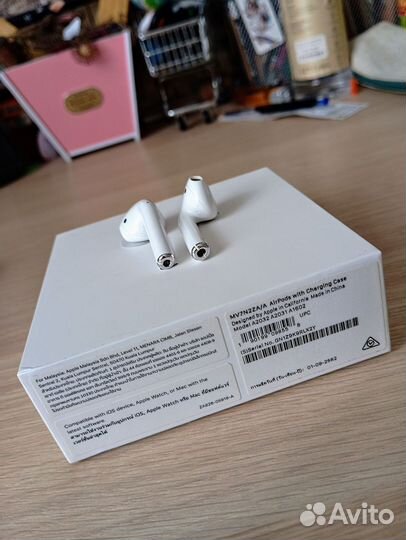 Apple airpods 2 оригинал кейс
