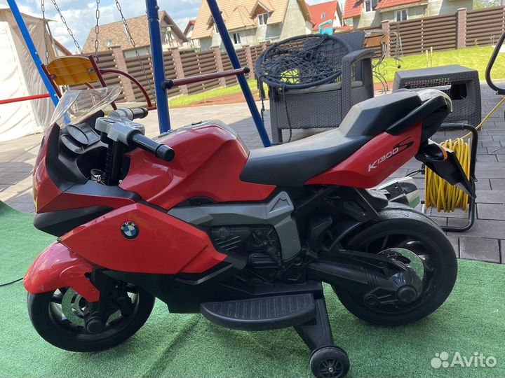 Детский электро мотоцикл BMW