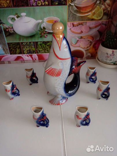 Графин штоф и рюмки