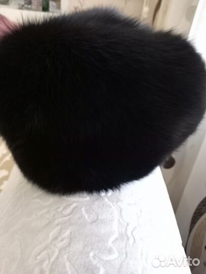 Шапка женская песец