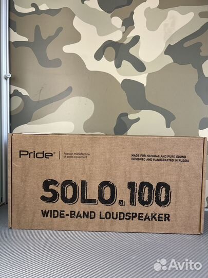 Динамики колонки Pride Solo 100 (16,5 см)