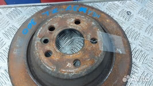 Диск тормозной задний ford mondeo 4 (HEA37LR02)