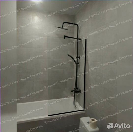 Душевая стеклянная перегородка для душа