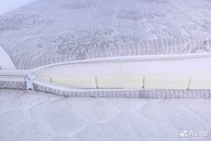 Тонкий матрас топпер