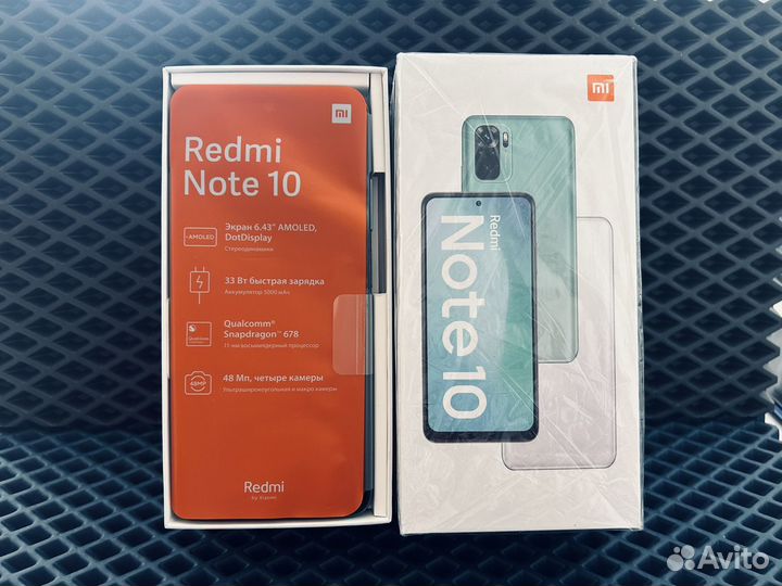Xiaomi Redmi Note 10, 4/64 ГБ