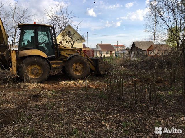 Выравнивание, расчистка участков под строительство