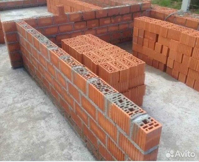 Кирпич керамический двойной