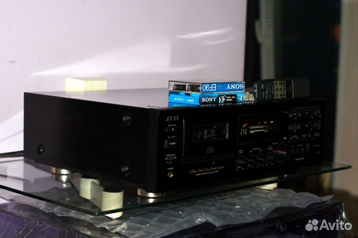 Топовая кассетная дека Akai GX-69 + пульт