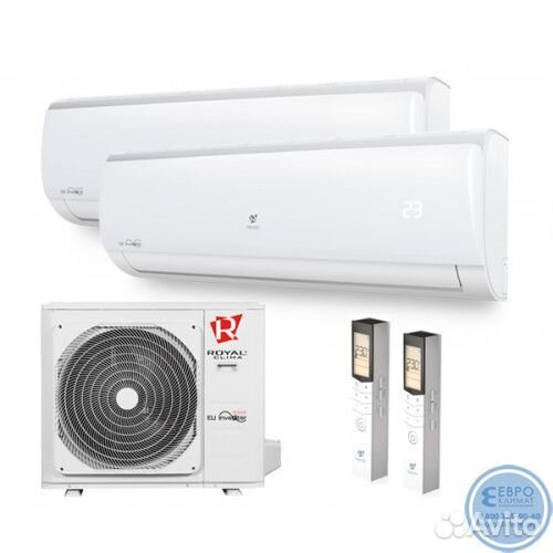 Мульти сплит-система на 2 головы Royal Clima Free