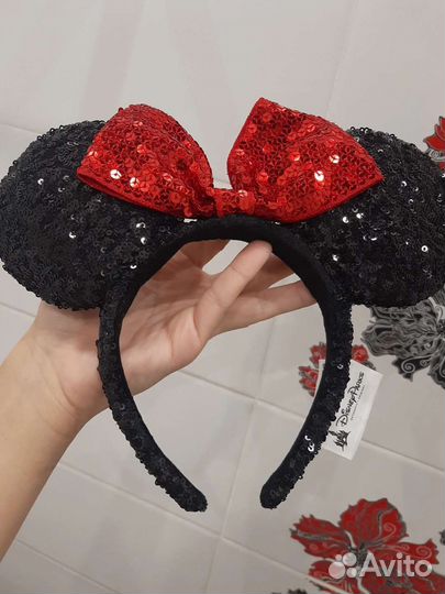 Ободок ушки Минни из Диснейленда в Париже