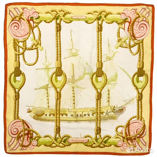 Оригинальный платок Hermes, винтаж