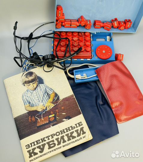 Конструктор электронные кубики СССР