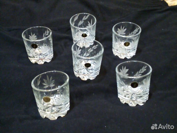 Хрустальные стопки