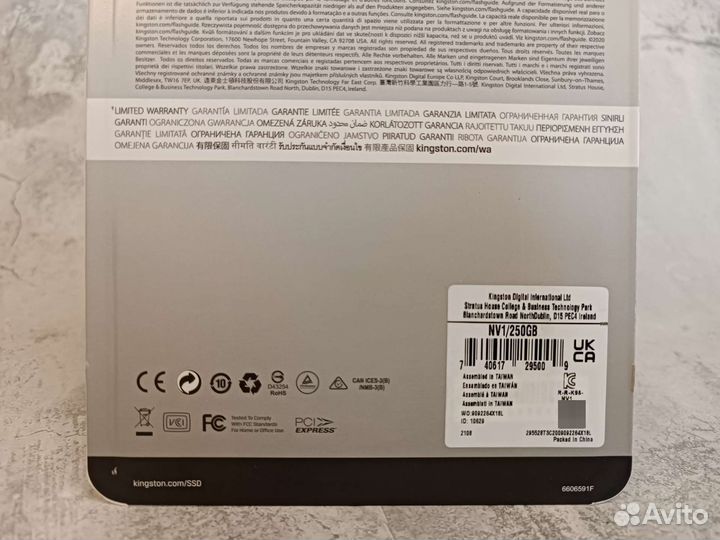 SSD M2 NVMe Kingston-250gb опт/розница