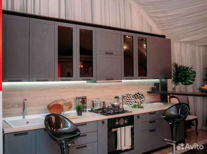 Кухонный гарнитур угловой модульный новый