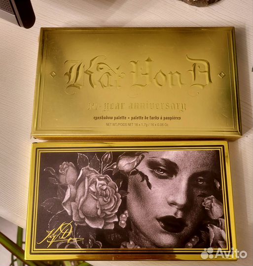 Палетка теней Kat Von D