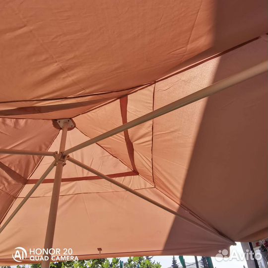Тент для зонта 4х4 м