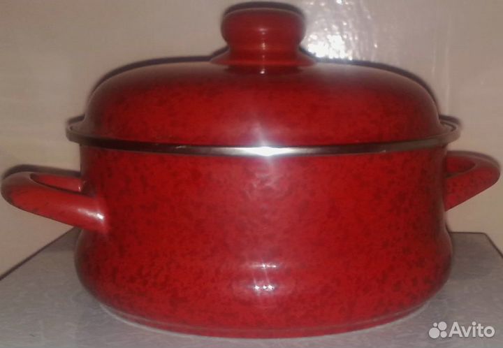 Кастрюля эмалированная,новая, Македония 3