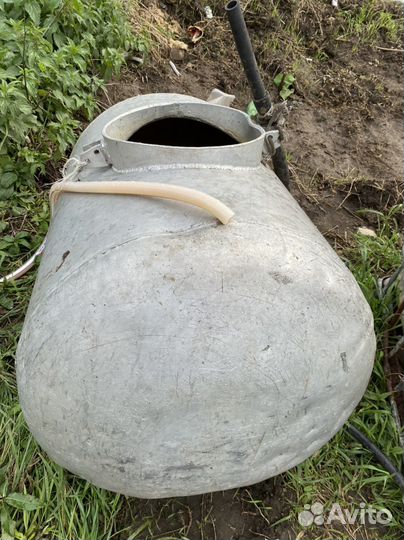 Бочка алюминиевая бу