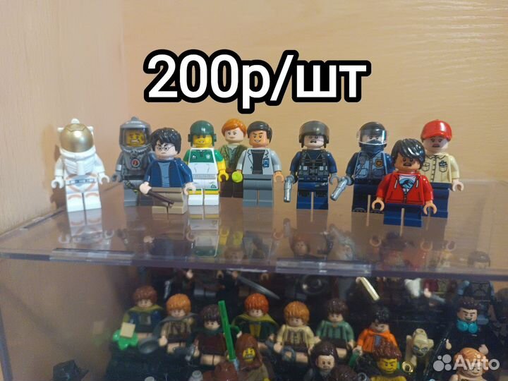 Lego minifigures 100+шт