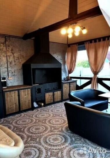 Мангальная зона для беседки Комфорт-5