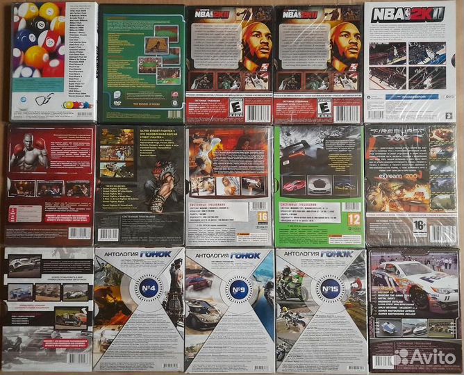 Компьютерные игры PC.Гонки\спорт\файтинг
