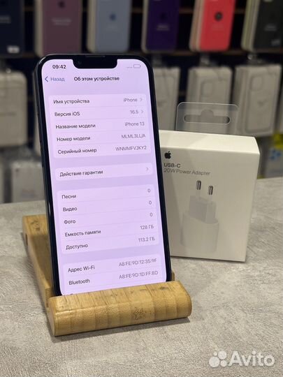 iPhone 13 128gb Midnight Идеал