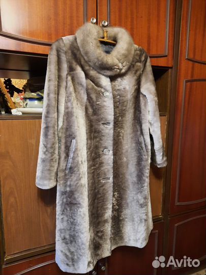 Шуба мутоновая новая с биркой