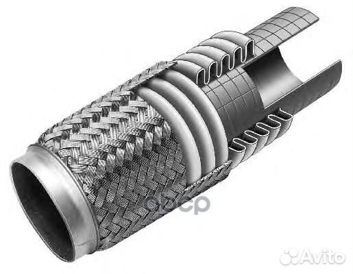 Гофра глушителя D52x208mm 265-625 Bosal