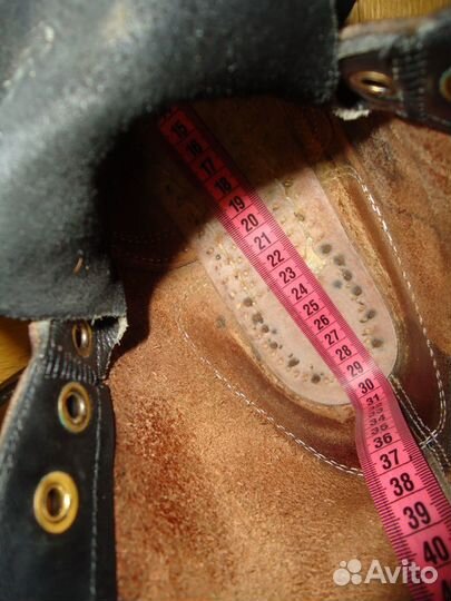 Винтажные немецкие ботинки 1968г. размер 45 +