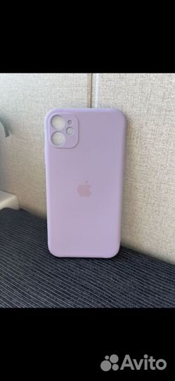 Силиконовый чехол на iPhone 11(новый)
