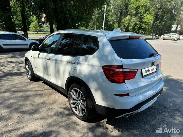 BMW X3 2.0 AT, 2015, 88 327 км