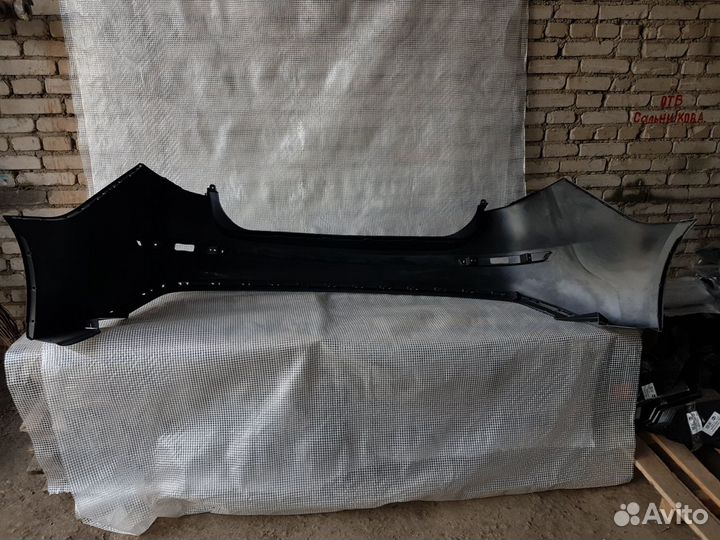 Бампер задний Kia Rio 3 седан c 2015 по 2017 г