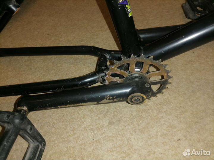 Bmx рама wtp + шатуны salt