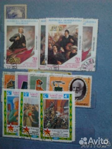 Почтовые коллекционные марки редких стран мира