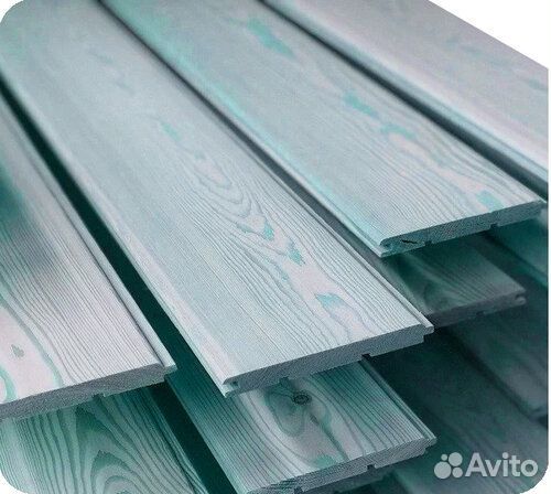 Вагонка крашенная